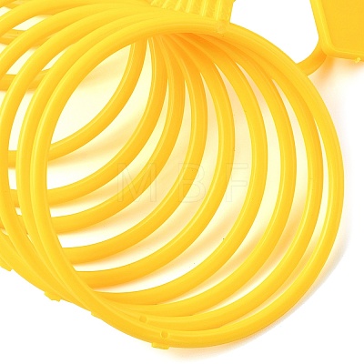 23Pcs Plastic Wrist Sizer AJEW-L101-01B-1