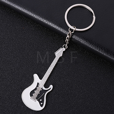 Baking Paint Zinc Alloy Keychain KEYC-PW0002-060A-1