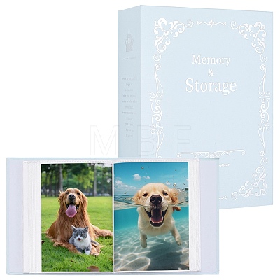Paper Cover Interstitial Album Book AJEW-CP0011-01A-1