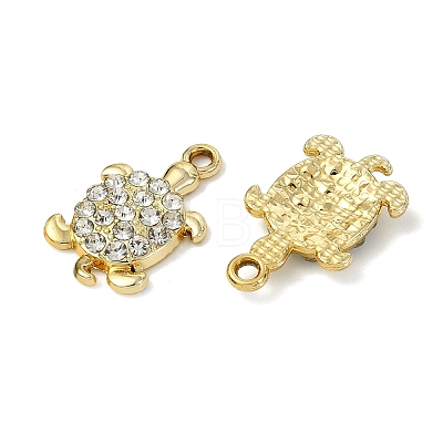 Animal Theme UV Plating Alloy Crystal Rhinestone Pendants ALRI-T012-07E-G-1