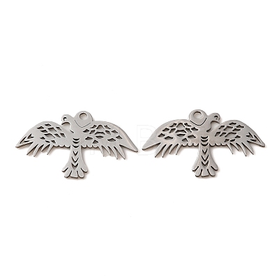Non-Tarnish 304 Stainless Steel Pendants LS-STAS-D050-05P-1