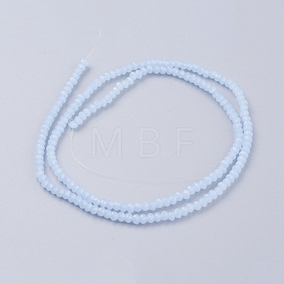 Imitation Jade Glass Beads Strands X-GLAA-G045-A09-1