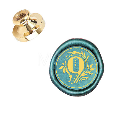 Wax Seal Brass Stamp Head AJEW-WH0130-879-1