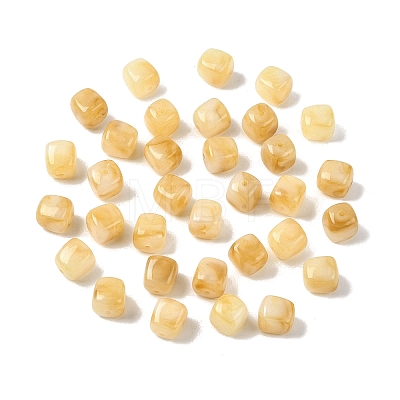 Opaque Acrylic Beads X-OACR-D320-01R-1
