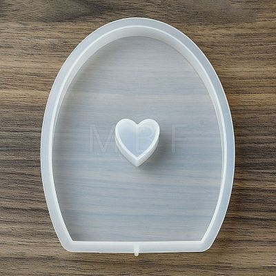 Easter Egg with Heart Shape Candle Holder Silicone Molds SIL-Z019-01C-1