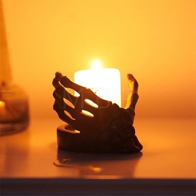 Resin Candle Holder PW-WG747DD-02-1