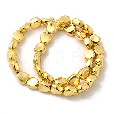 Electroplate Glass Beads Strands EGLA-F166-06-1