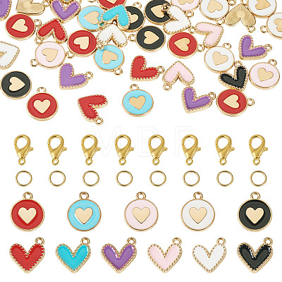 DIY Pendants Decoration Making Kits DIY-TA0015-04-1