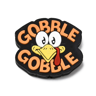 Thanksgiving Theme Silicone Beads SIL-J001-01L-1