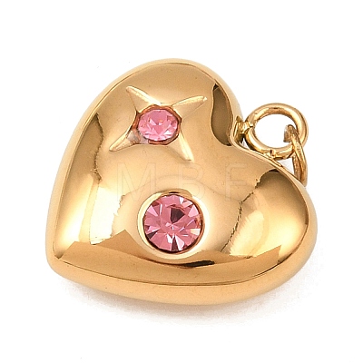 304 Stainless Steel Pendants STAS-H244-06G-02-1