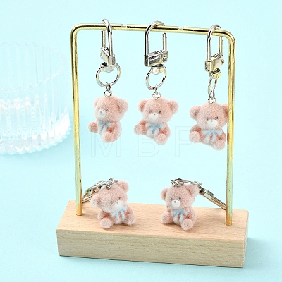 5Pcs Resin Pendant Decorations HJEW-YW00334-1