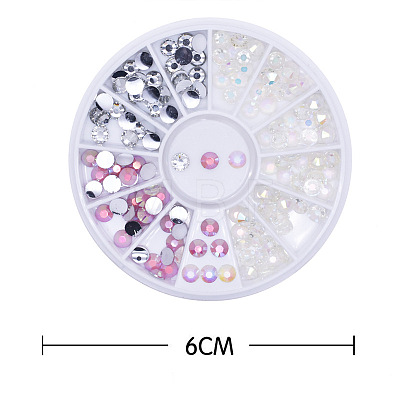 Flat Back Acrylic Rhinestone MRMJ-Q032-005-1