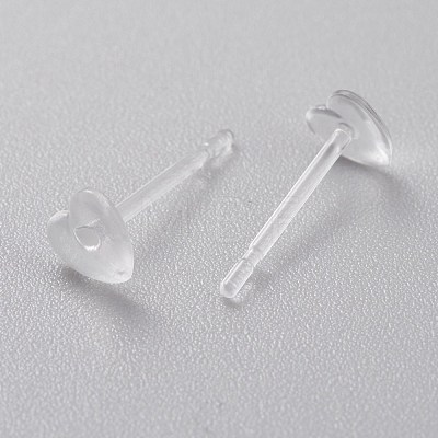 Eco-Friendly Plastic Stud Earrings EJEW-H120-03A-01-1