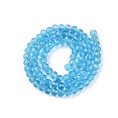 Glass Beads Strands EGLA-A044-T6mm-D08-1