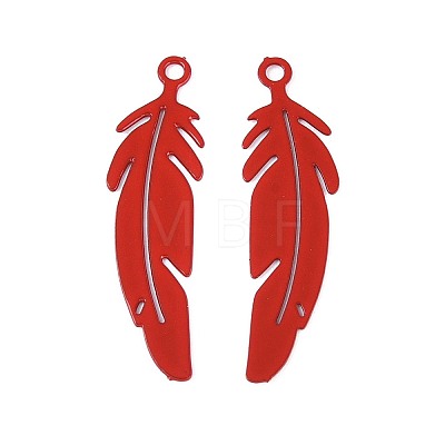 Spray Painted 430 Stainless Steel Pendants STAS-N121-06C-1