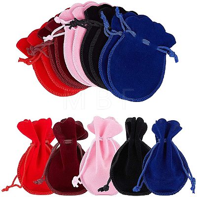 Velvet Gift Bags Drawstring Jewelry Pouches Wedding Favor Bags TP-NB0001-11-1