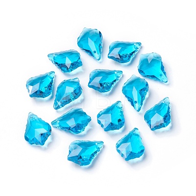 Faceted Glass Pendants X-GLAA-F068-C11-1