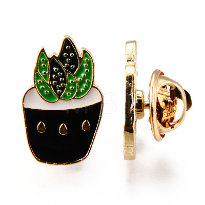 Alloy Enamel Brooches JEWB-N006-003-NR-1