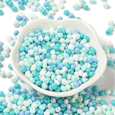 6/0 Opaque Baking Paint Glass Seed Beads X1-SEED-M012-02A-23-1