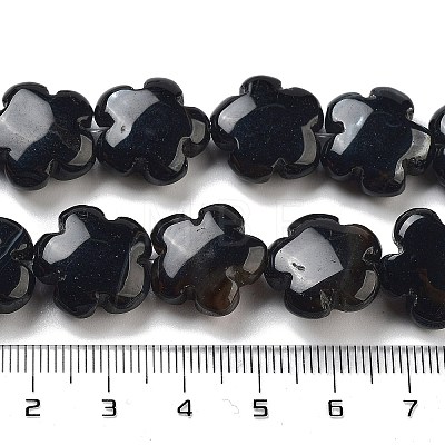 Natural Black Agate Beads Strands G-F769-A01-01-1