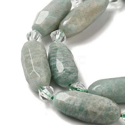 Natural Amazonite Beads Strands G-H297-A07-01-1