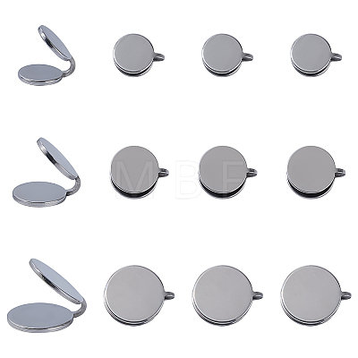 12Pcs 3 Styles 304 Stainless Steel Cuff Earrings EJEW-HS0001-36P-1