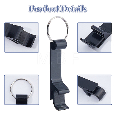 120Pcs Aluminum Alloy Bottle Opener AJEW-DC0003-84-1