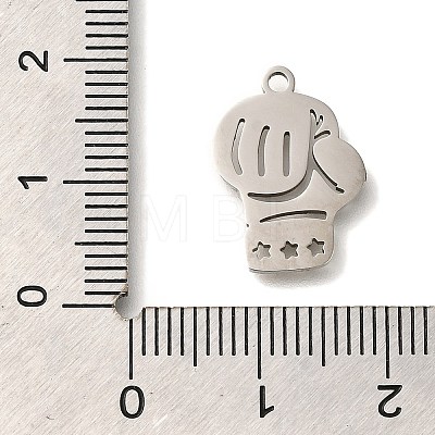 201 Stainless Steel Pendants STAS-R136-06P-1