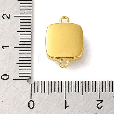 Synthetic Opal Connector Charms KK-S370-04G-03-1