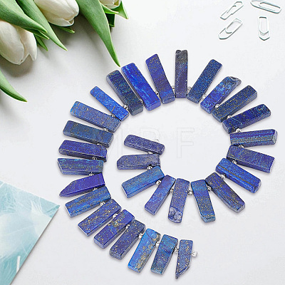 1 Strand Natural Lapis Lazuli Beads Strands G-AR0005-29-1