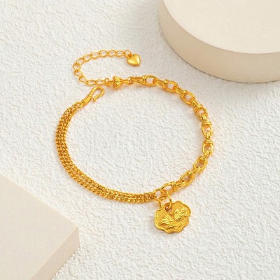 Brass Charm Bracelets WG1C1D2-01-1