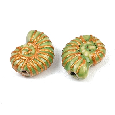 Handmade Porcelain Beads PORC-B008-02E-1