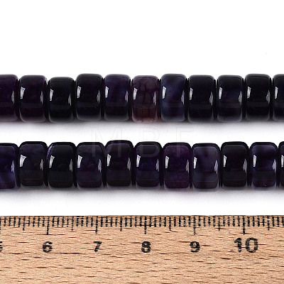 Dyed Natural White Jade Beads Strands G-T143-17A-1