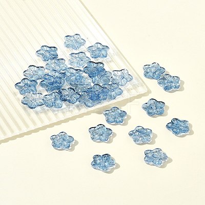 30Pcs Baking Paint Glass Beads GLAA-FS0001-97A-1