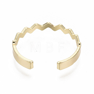 Brass Cuff Finger Rings X-RJEW-N030-005-NF-1