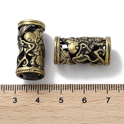 Tibetan Style Brass Beads KK-M284-24AB-1