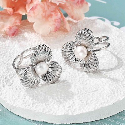 304 Stainless Steel Finger Rings RJEW-S396-01P-1