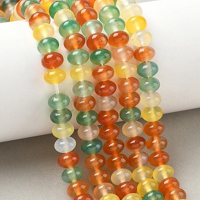 Natural Agate Beads Strands G-Z115-A01-1