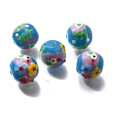 Handmade Lampwork Beads LAMP-K042-06A-1