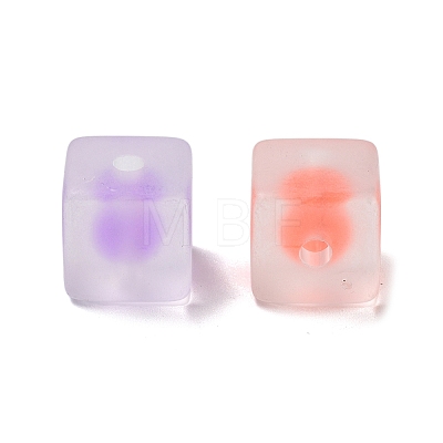 Transparent Acrylic Beads OACR-A032-07-1