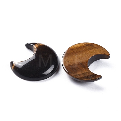 Natural Tiger Eye Cabochons G-P440-A04-1