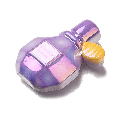Electroplate Opaque Resin Cabochons LS-RESI-S10-03B-1