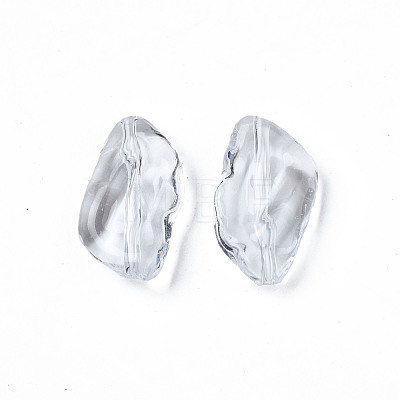 Transparent Acrylic Beads TACR-N009-38-1