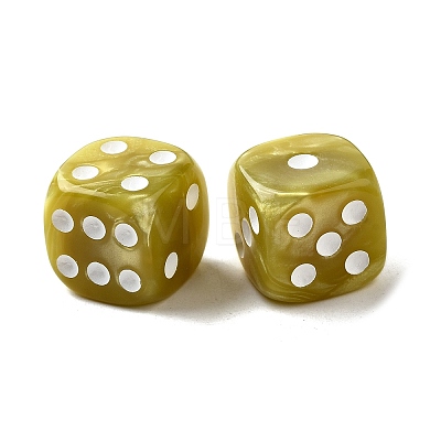 Opaque Acrylic Beads MACR-F083-14C-1