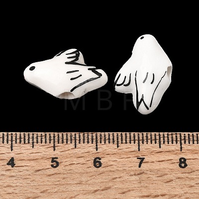 Handmade Porcelain Beads PORC-A034-06-1