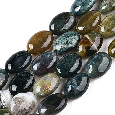 Natural Indian Agate Beads Strands G-M206-41-1