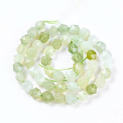 Natural New Jade Beads Strands G-F607-05-A-1