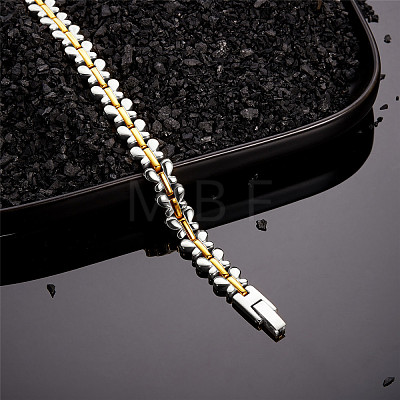 SHEGRACE Stainless Steel Watch Band Bracelets JB655C-1