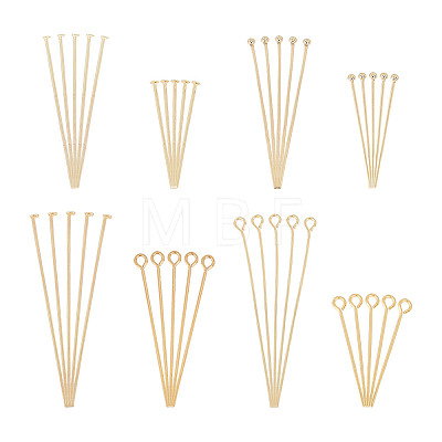 304 Stainless Steel Head Pins & Eye Pins & Ball Head Pins STAS-UN0002-55G-1