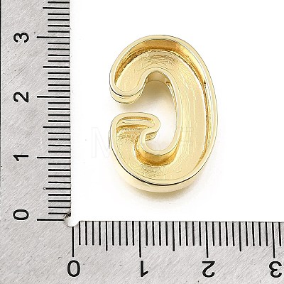 Brass Slide Charms KK-Z163-01G-G-1
